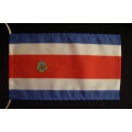 Tischflagge 15x25 : Costa Rica mit Wappen