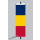 Banner Fahne Tschad 80x200 cm ohne Ringbandsicherung