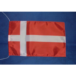 Tischflagge 15x25 : Daenemark Dänemark