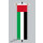 Banner Fahne Vereinigte Arabische Emirate 80x200 cm ohne Ringbandsicherung