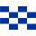 Signalflagge N - November 24x20 cm