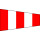 Signalflagge Signalbuch- und Antwortwimpel 86x20x6 cm