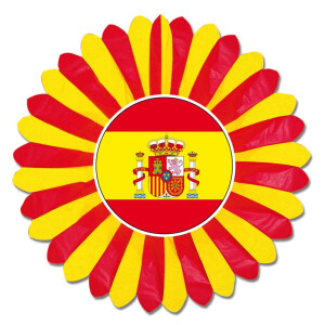 Dekofächer Spanien mit Wappen, einseitig, 60 cm