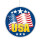 Deckenhänger USA Flagge, 28 cm