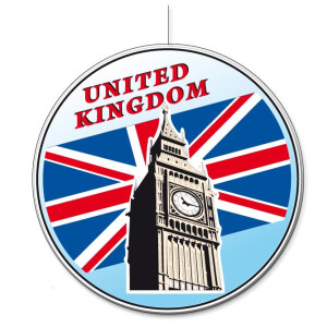 Deckenhänger GB, Großbritannien mit Big Ben