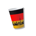 Deutschland mit Berlin Skyline - Becher