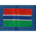 Tischflagge 15x25 : Gambia