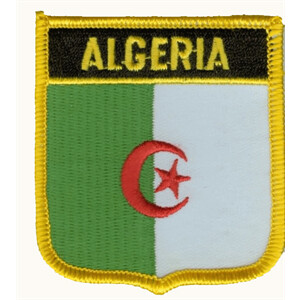 Patch zum Aufbügeln oder Aufnähen : Algerien - Wappen