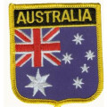 Patch zum Aufbügeln oder Aufnähen : Australien - Wappen