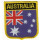 Patch zum Aufbügeln oder Aufnähen Australien - Wappen