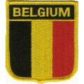Patch zum Aufbügeln oder Aufnähen Belgien - Wappen