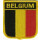 Patch zum Aufbügeln oder Aufnähen Belgien - Wappen