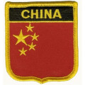 Patch zum Aufbügeln oder Aufnähen : China - Wappen