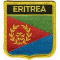 Patch zum Aufbügeln oder Aufnähen : Eritrea - Wappen