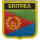 Patch zum Aufbügeln oder Aufnähen Eritrea - Wappen