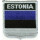 Patch zum Aufbügeln oder Aufnähen Estland - Wappen