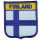 Patch zum Aufbügeln oder Aufnähen Finnland - Wappen
