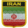 Patch zum Aufbügeln oder Aufnähen Iran - Wappen