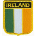 Patch zum Aufbügeln oder Aufnähen Irland - Wappen
