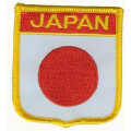 Patch zum Aufbügeln oder Aufnähen Japan - Wappen