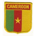 Patch zum Aufbügeln oder Aufnähen : Kamerun - Wappen