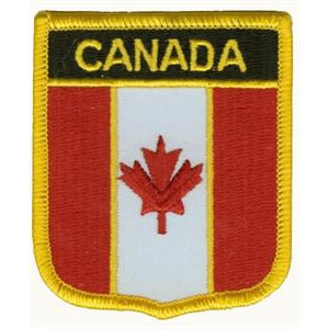 Patch zum Aufbügeln oder Aufnähen : Kanada - Wappen