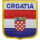 Patch zum Aufbügeln oder Aufnähen Kroatien - Wappen