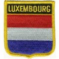 Patch zum Aufbügeln oder Aufnähen : Luxemburg - Wappen