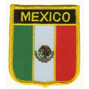 Patch zum Aufbügeln oder Aufnähen : Mexiko - Wappen