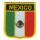 Patch zum Aufbügeln oder Aufnähen Mexiko - Wappen
