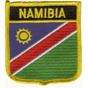 Patch zum Aufbügeln oder Aufnähen : Namibia - Wappen