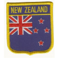 Patch zum Aufbügeln oder Aufnähen : Neuseeland - Wappen