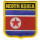 Patch zum Aufbügeln oder Aufnähen Nordkorea - Wappen