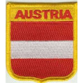 Patch zum Aufbügeln oder Aufnähen : Österreich - Wappen