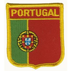 Patch zum Aufbügeln oder Aufnähen : Portugal - Wappen