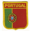 Patch zum Aufbügeln oder Aufnähen : Portugal - Wappen