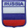 Patch zum Aufbügeln oder Aufnähen Russland - Wappen