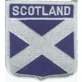 Patch zum Aufbügeln oder Aufnähen : Schottland - Wappen
