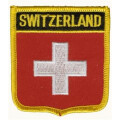 Patch zum Aufbügeln oder Aufnähen Schweiz - Wappen