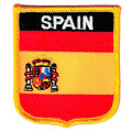 Patch zum Aufbügeln oder Aufnähen Spanien - Wappen
