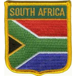 Patch zum Aufbügeln oder Aufnähen : Südafrika - Wappen