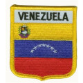 Patch zum Aufbügeln oder Aufnähen : Venezuela - Wappen