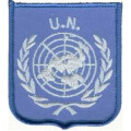Patch zum Aufbügeln oder Aufnähen UNO - Wappen