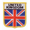 Patch zum Aufbügeln oder Aufnähen : Großbritannien - Wappen