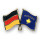 Freundschaftspin Deutschland-Kosovo