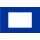 Premiumfahne Signalflagge P, 84 x 70 cm, mit Strick-/ Schlaufe