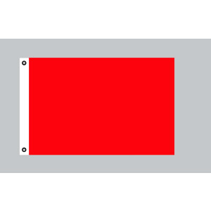 Flagge 90 x 150 : Rot