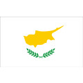 Premiumfahne Zypern, 100 x 70 cm, mit Strick-/ Schlaufe