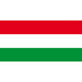 Premiumfahne Ungarn, 120 x 80 cm, mit Hohlsaum