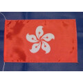 Tischflagge 15x25 Hong Kong
